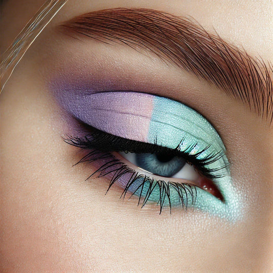 pastel eye makeup