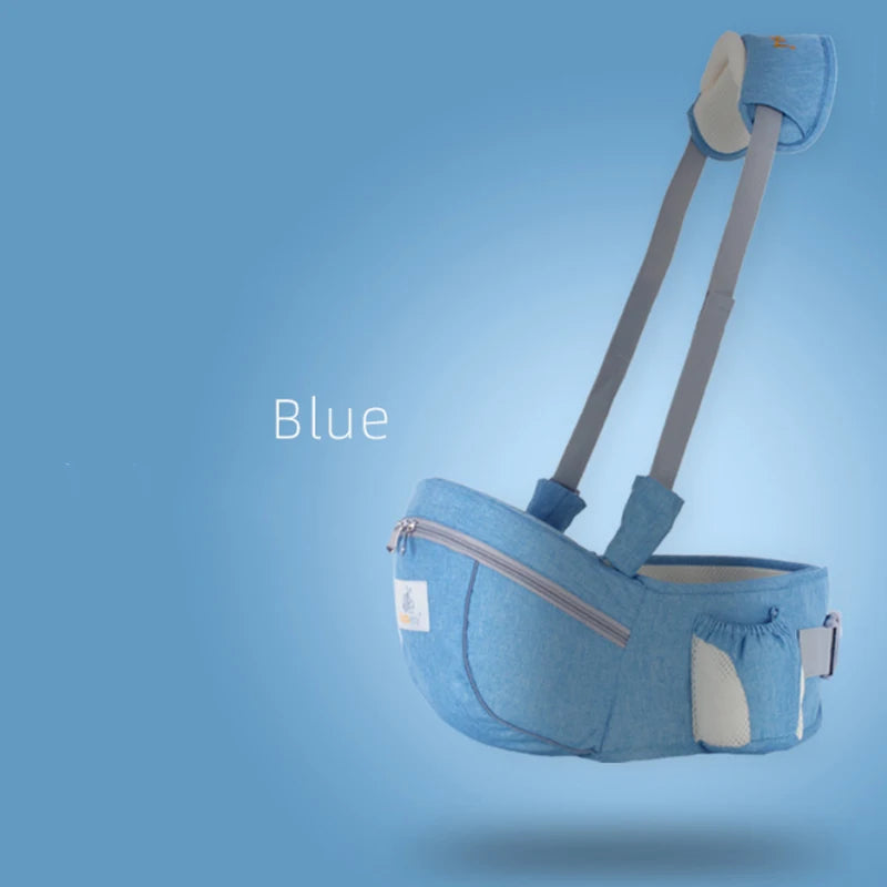 Ergonomic Baby Carrier Hip Carrier Finer Living Life Blue 3  