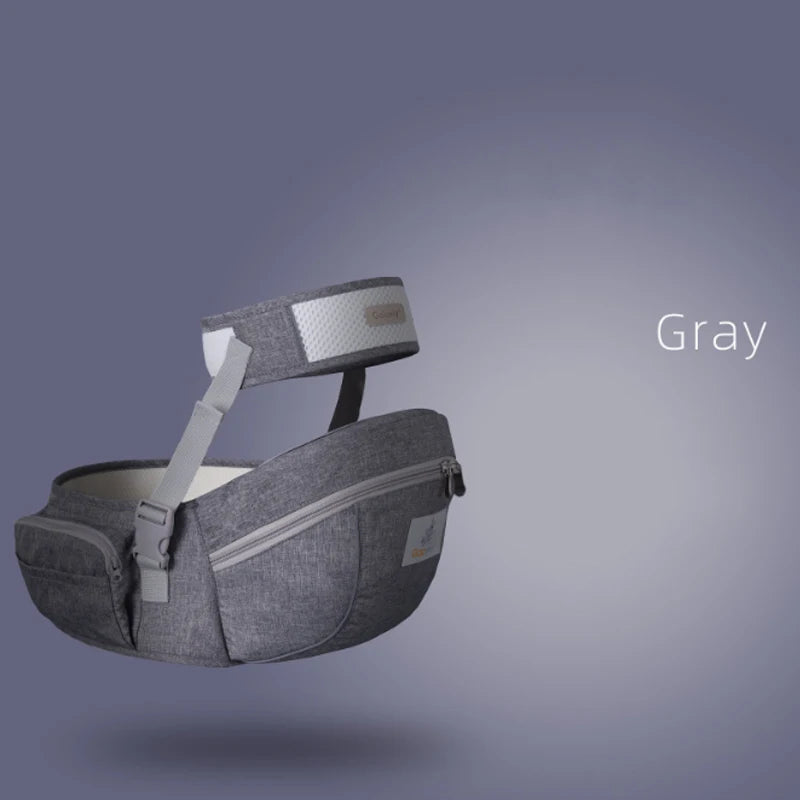 Ergonomic Baby Carrier Hip Carrier Finer Living Life Gray 2  