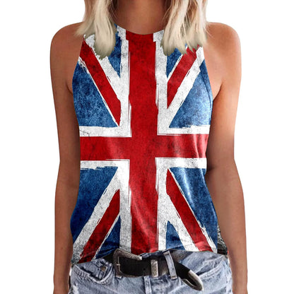 British Flag Vintage Tank Top Tops Finer Living Life   