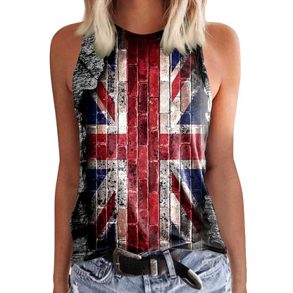 British Flag Vintage Tank Top Tops Finer Living Life   