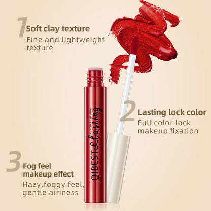 QIBEST Everlasting Velvet Matte Lipstick Lipstick Finer Living Life   