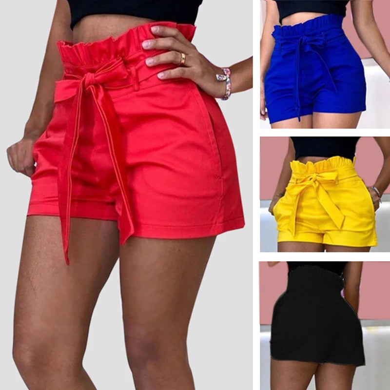 Isla High Waist Casual Shorts Shorts Finer Living Life   