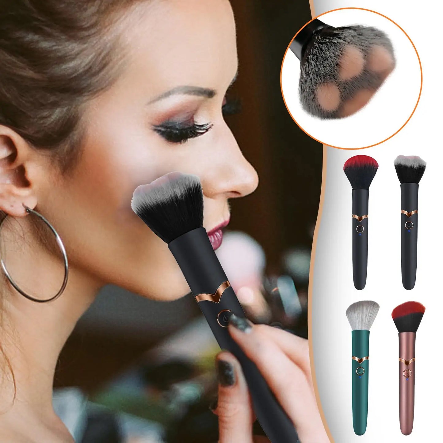 GlowPro Electric Makeup Brush Makeup Brush Finer Living Life   