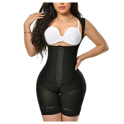 Isabella Full Body Shaper Bodysuit Shapewear Finer Living Life black XXXL CHINA