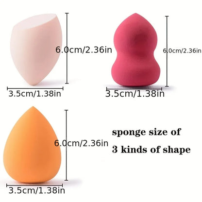 20Pcs  Random Beauty Egg and Water Drop Makeup Blenders Cosmetics Finer Living Life   