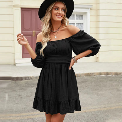 Savannah Boho Off-Shoulder Dress Dress Finer Living Life   