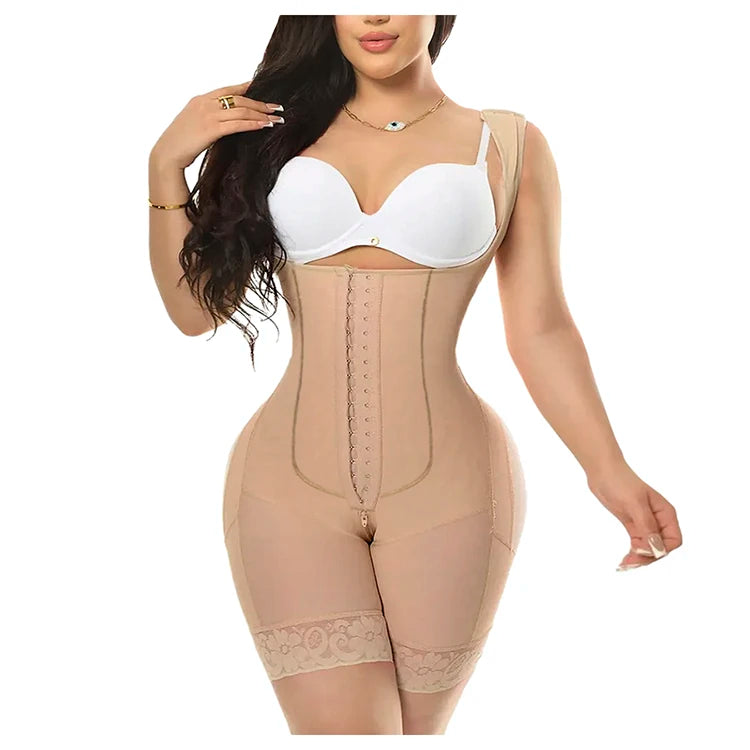 Isabella Full Body Shaper Bodysuit Shapewear Finer Living Life Khaki M CHINA