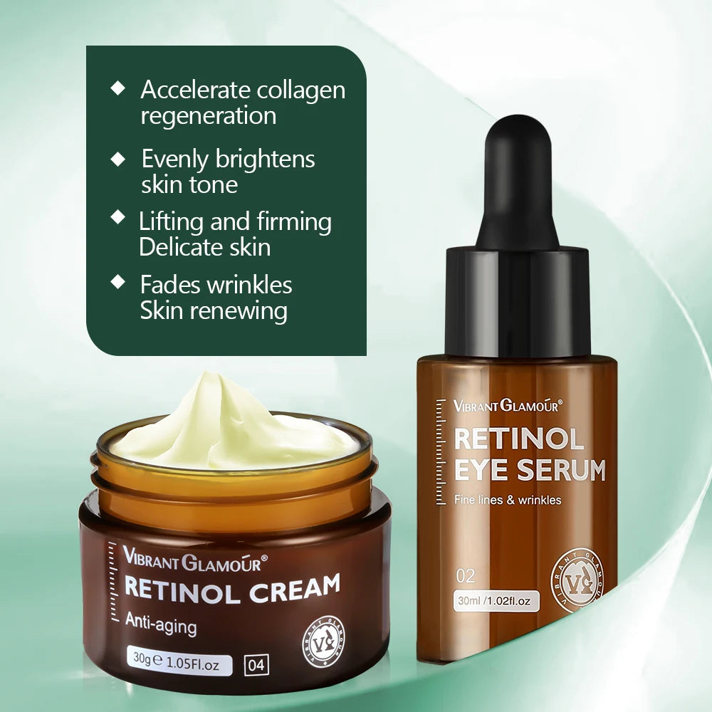 Retinol Facial Skin Care Set Cosmetics Finer Living Life   