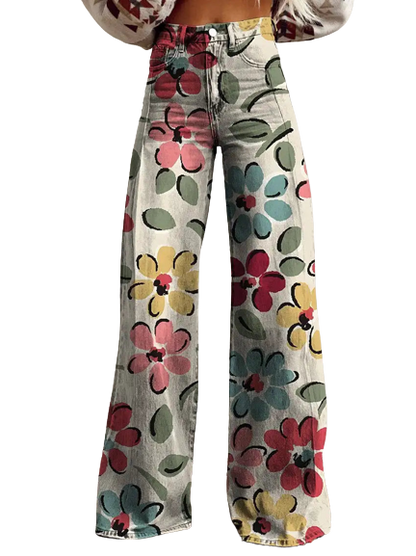 Flora Wide-Leg  Pants Pants Finer Living Life AS9567 S 